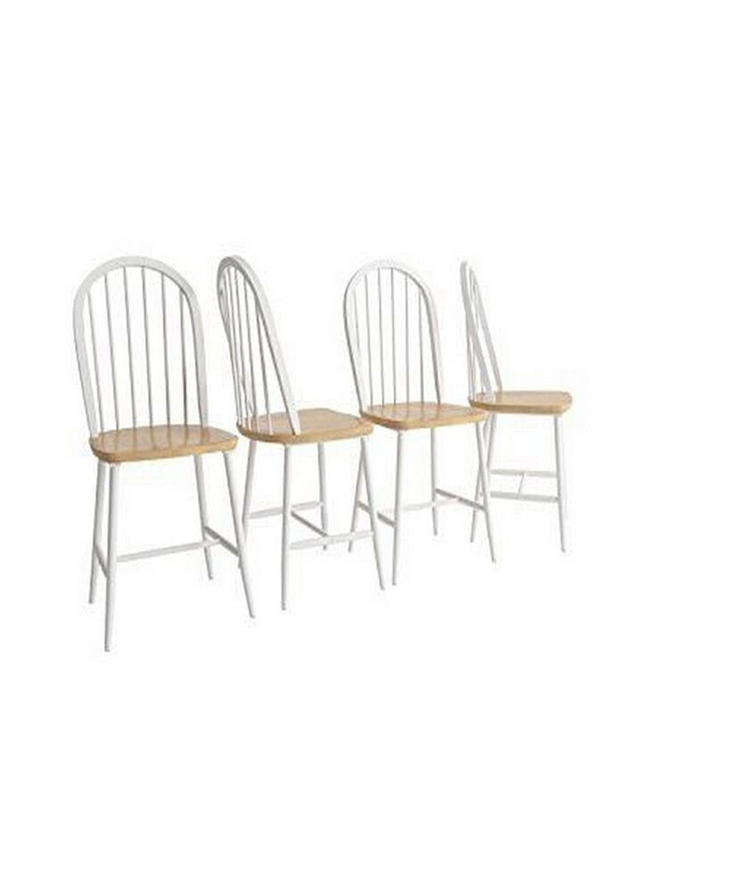 Coaster Home Furnishings arial Windsor Dining Side Chairs Natural (Set of 4)