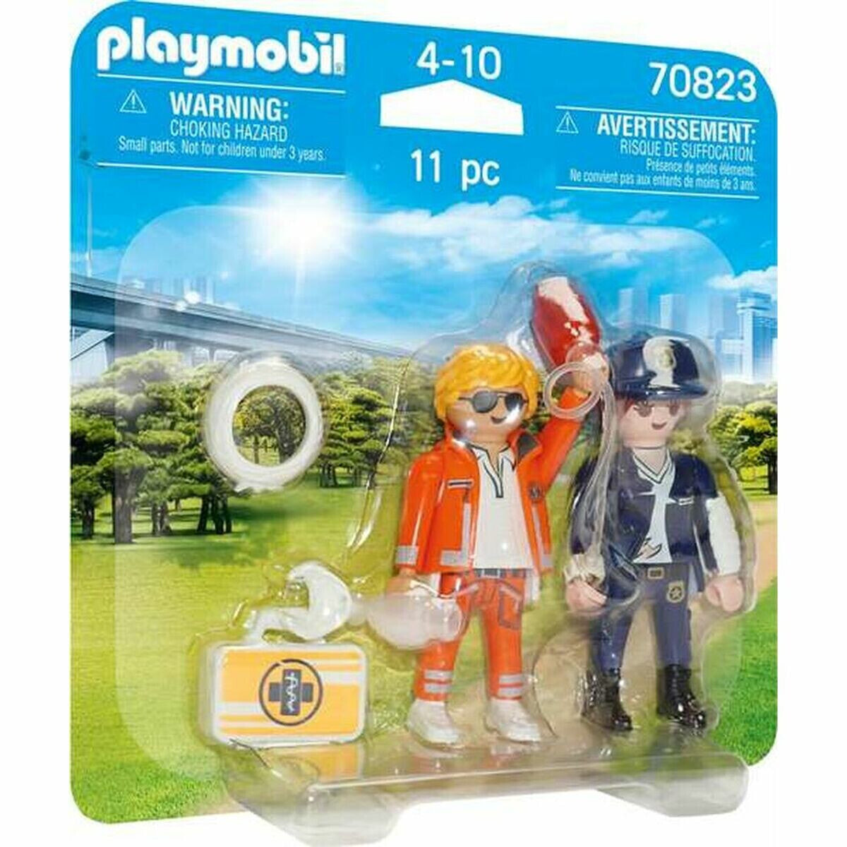 Playset Playmobil 70823 Doctor Полиция 70823 (11 pcs)