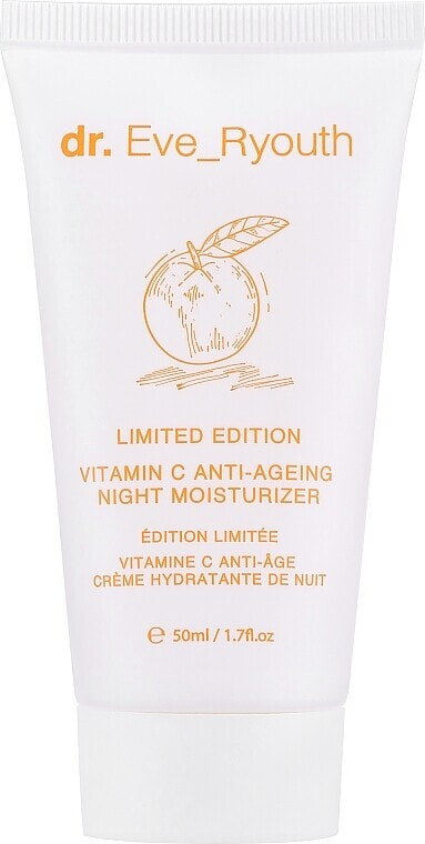 Aufhellende und feuchtigkeitsspendende Nachtcreme mit Vitamin C - Dr. Eve_Ryouth Vitamin C Night Moisturizer Limited Edition