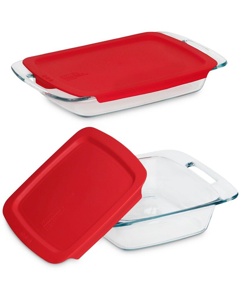 Pyrex easy Grab Baking Dish 4-Pc. Set