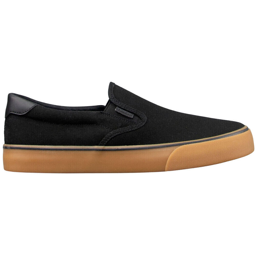 Lugz Clipper Slip On Mens Black Sneakers Casual Shoes MCLPRC-0049