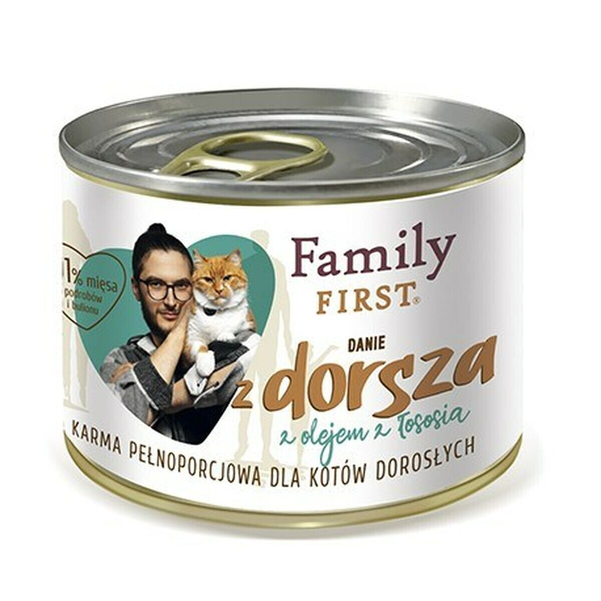 Cat food Family First Adult Cod dish Cod 200 g