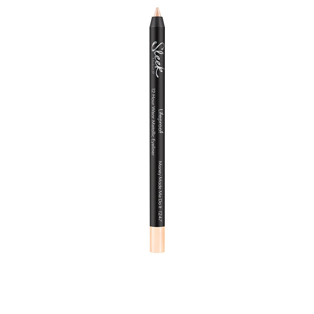 Sleek MakeUP LIFEPROOF 12 HOUR WEAR METALLIC EYELINER карандаш для глаз 1,2 g Твердый/цельный MONEY MADE ME DO IT 5029724145038