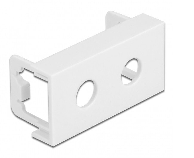 81371 - White - Polycarbonate (PC) - Screwless - Universal - 22.5 mm - 22 mm