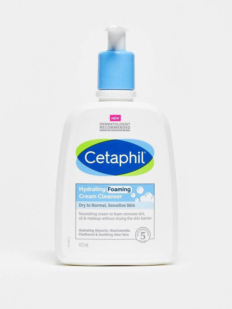 Cetaphil – Hydrating Foaming Cream, Cleanser, 473 ml