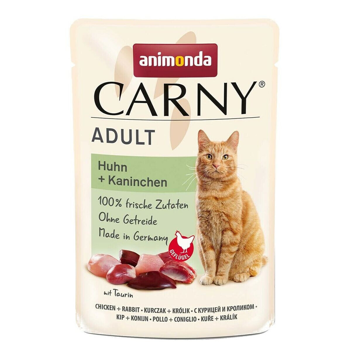 Cat food Animonda Carny Adult Chicken and rabbit Chicken 85 g