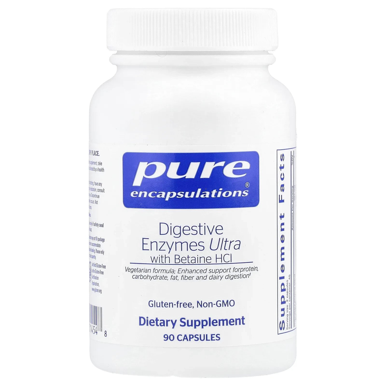 Digestive Enzymes Ultra With Betaine HCl, 90 Capsules