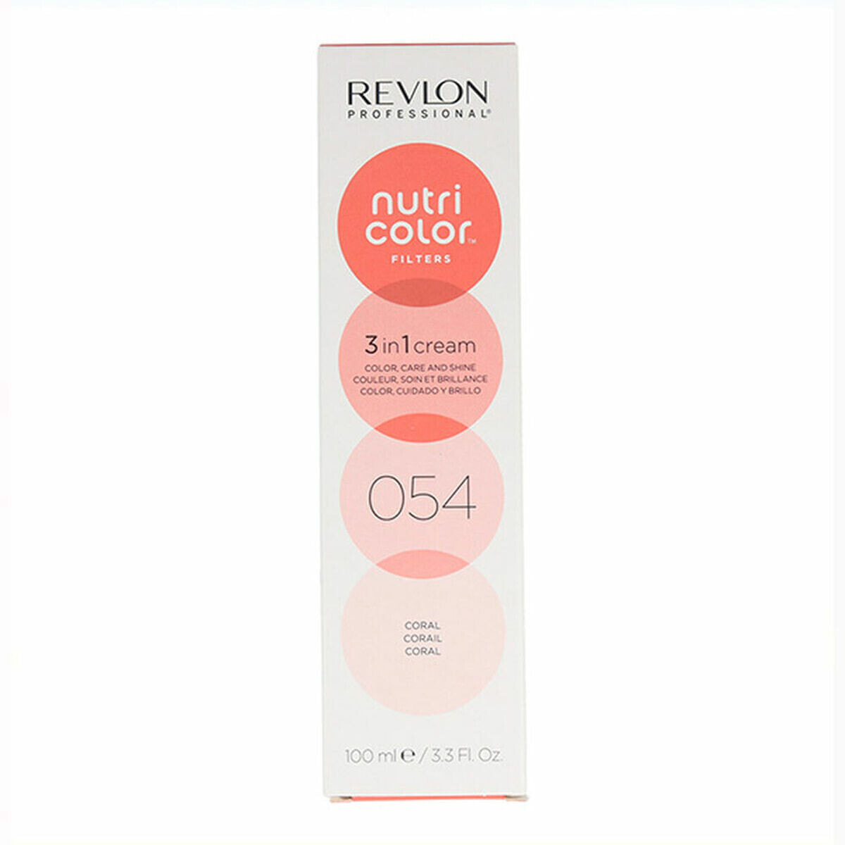 Semi-permanent Colourant Revlon Nutri Color Filters Coral (100 ml)