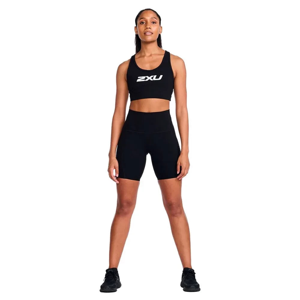 2XU Form Stash Hi-Rise Compression base layer shorts