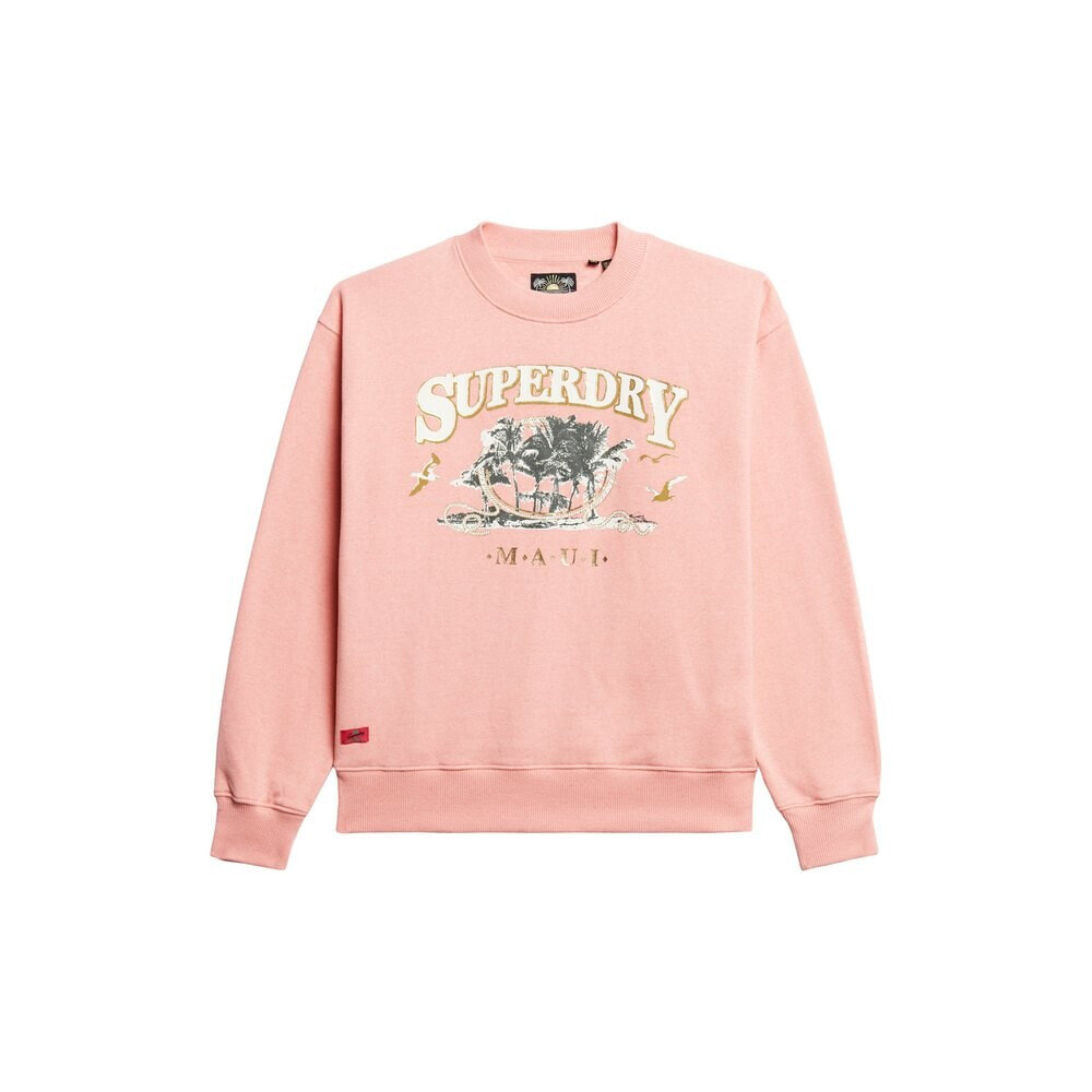 SUPERDRY Travel Souvenir Loose Sweatshirt