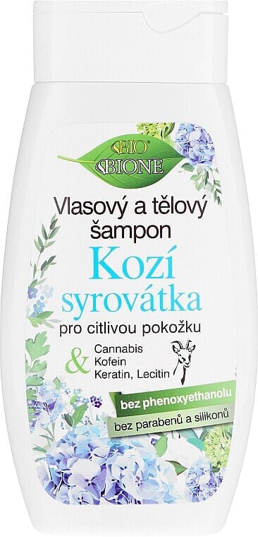 Shampoo für Haar und Körper mit Ziegenmilch - Bione Cosmetics Goat Milk Hair And Body Shampoo