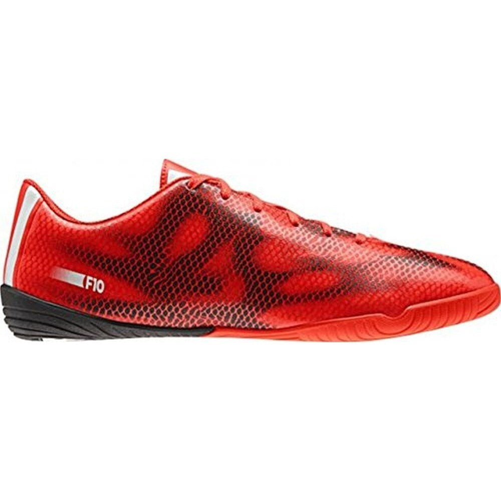 Мужские футбольные бутсы красные для зала Adidas F10 IN