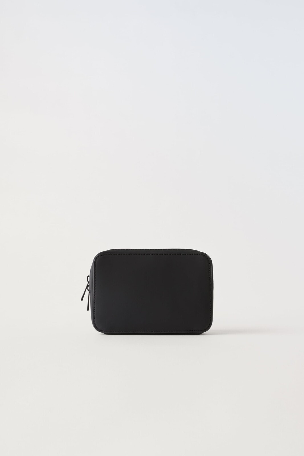 Rubberised crossbody bag