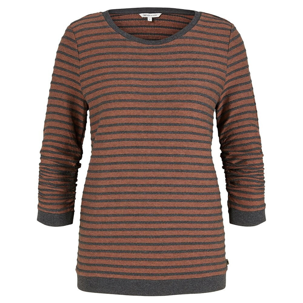 TOM TAILOR All Over Stripes Sweatshirt