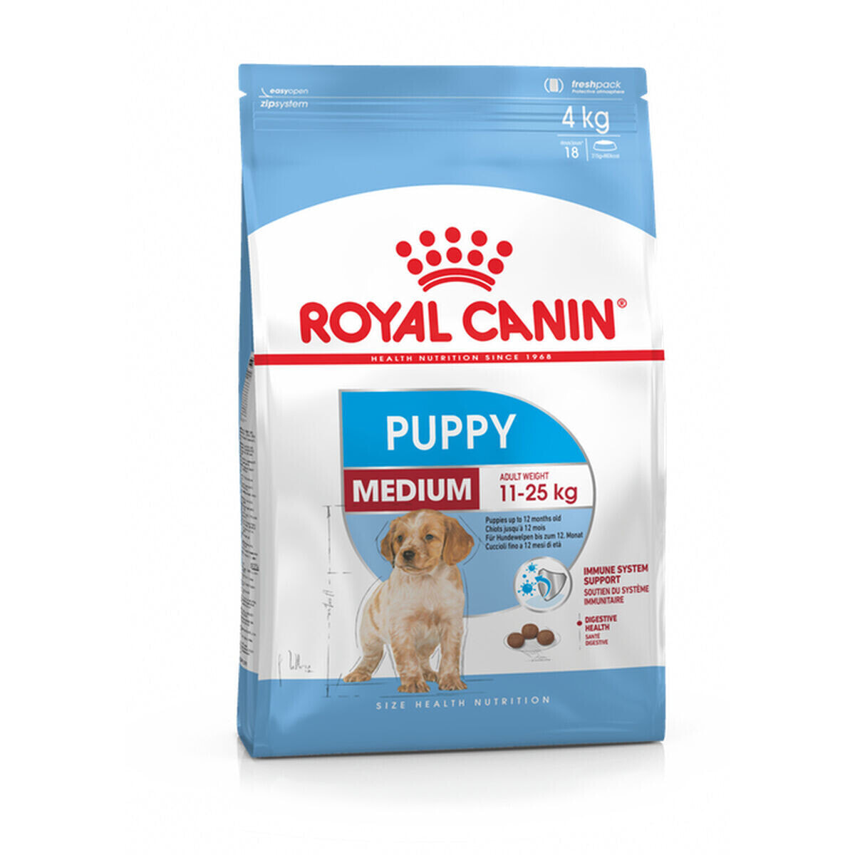 Fodder Royal Canin Medium Puppy 15 kg Kid/Junior Vegetable