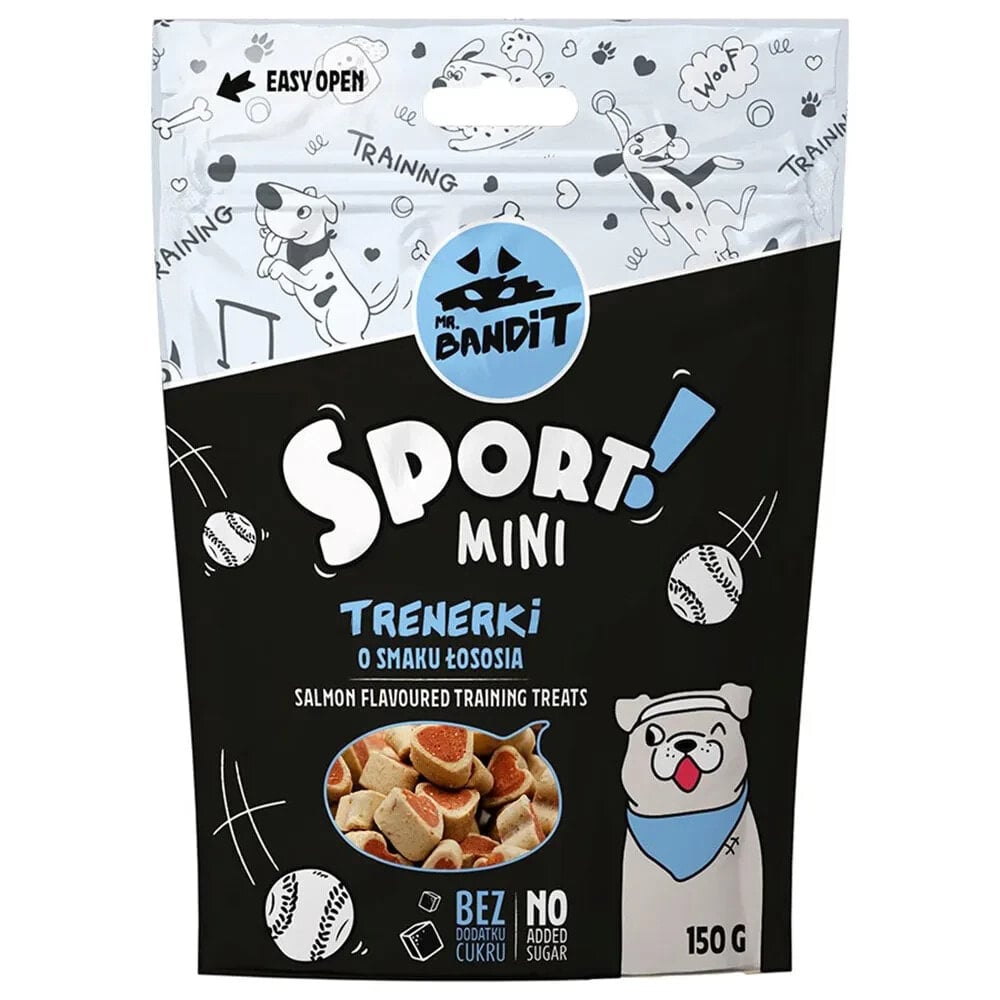 VET EXPERT BANDIT Sportmini Trainers Salmon dog treat 150g