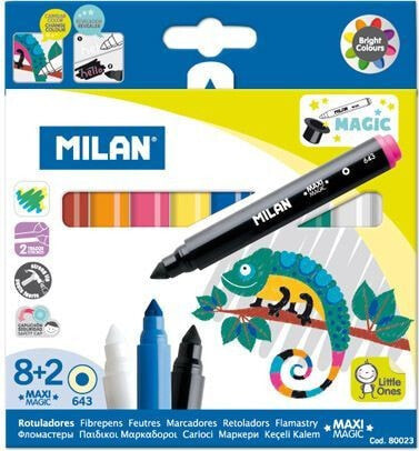Milan Flamastry 8 + 2 Maxi - 80023