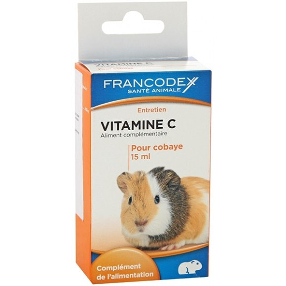 Ветеринарный препарат и аксессуары для грызунов FRANCODEX PL Witamina C dla gryzoni 15 ml