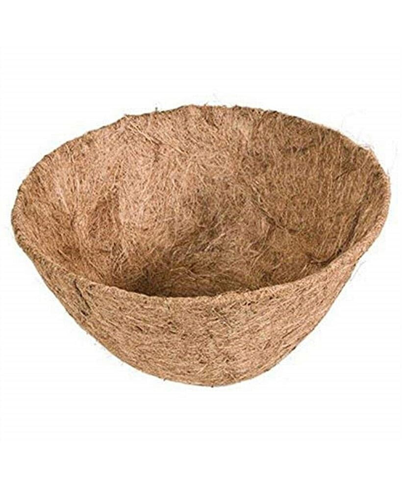 Products 88592 14-Inch Round Coco Fiber Liner, 1, Brown