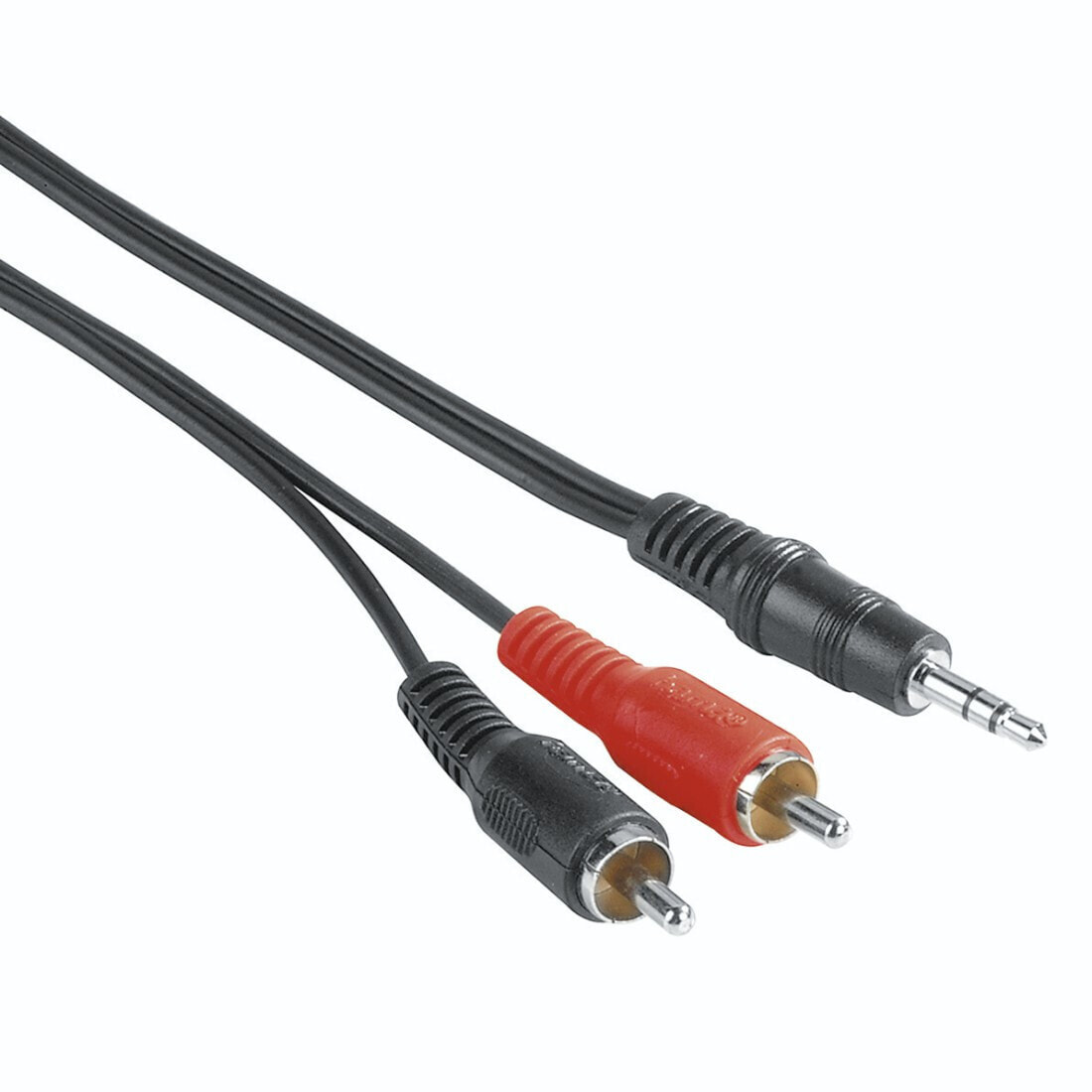 Hama 00205106 аудио кабель 2 m 3,5 мм 2 x RCA Черный, Красный