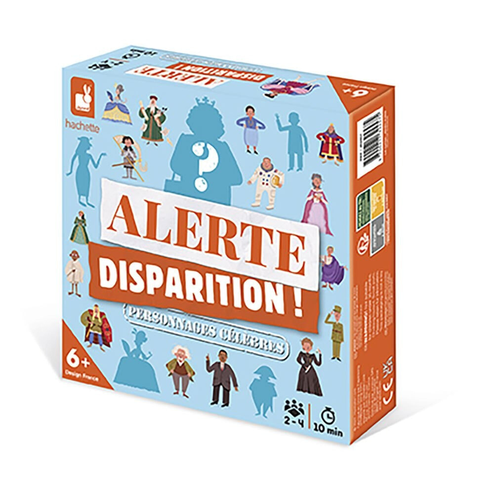 JANOD Disappearance Alert Characters Board Game