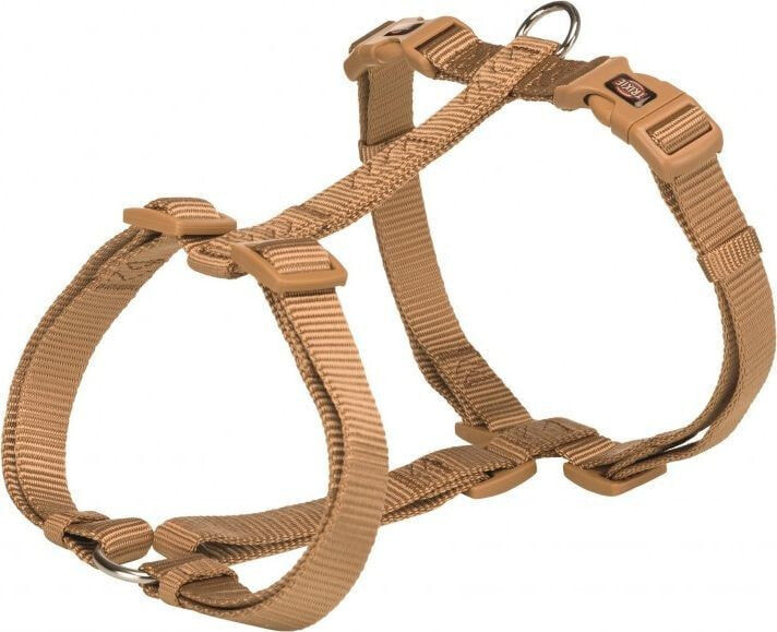 Trixie Premium harness, S – M: 42–60 cm / 15 mm, caramel