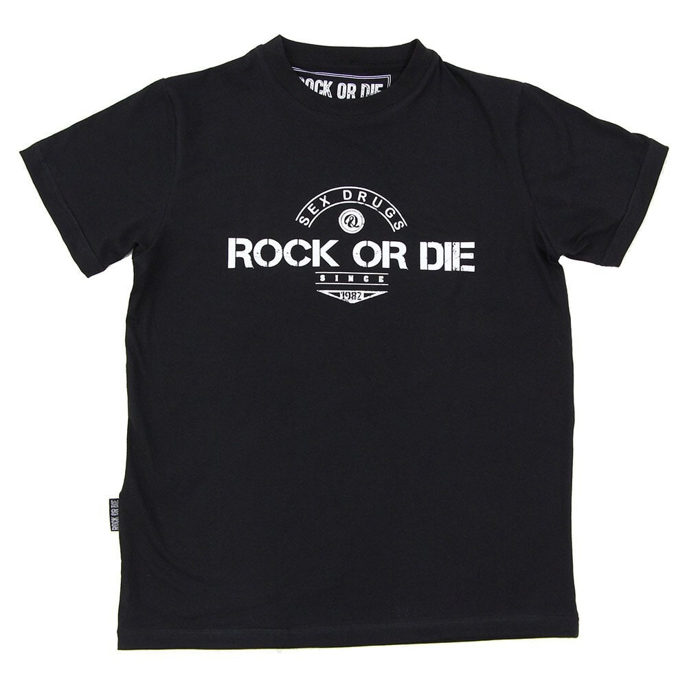 ROCK OR DIE Sex & Drugs short sleeve T-shirt ROCK OR DIE Размер: XL купить  от 2900 рублей в интернет-магазине ShopoTam, мужские спортивные футболки и  майки ROCK OR DIE