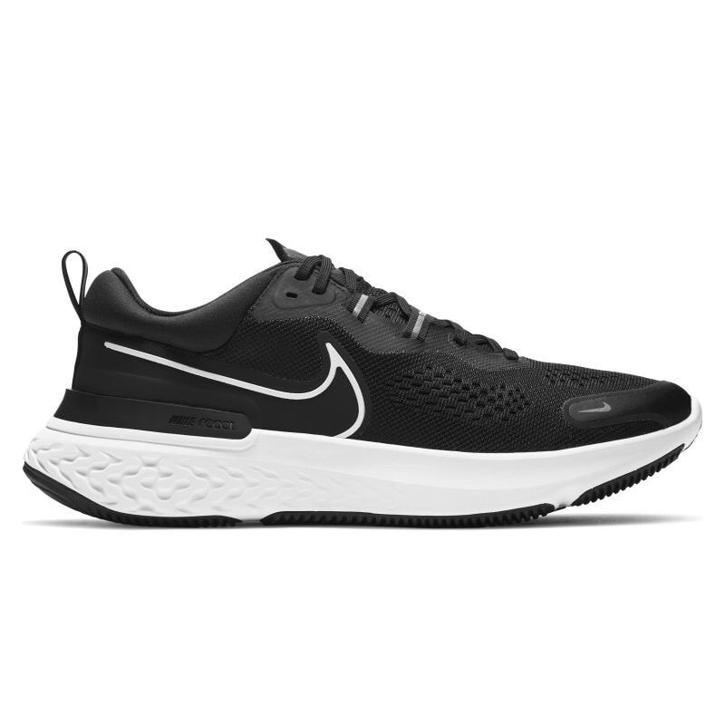 Мужские кроссовки спортивные для бега черные текстильные низкие Nike React Miler 2 M CW7121-001