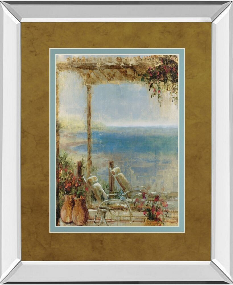 Ocean Retreat II by Stiles Mirror Framed Print Wall Art, 34