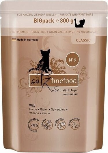 Catz Finefood Catz Finefood Classic N.09 Dziczyzna saszetka 300g