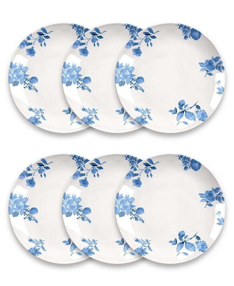 TarHong cottage Floral Dinner Plate Set of 6