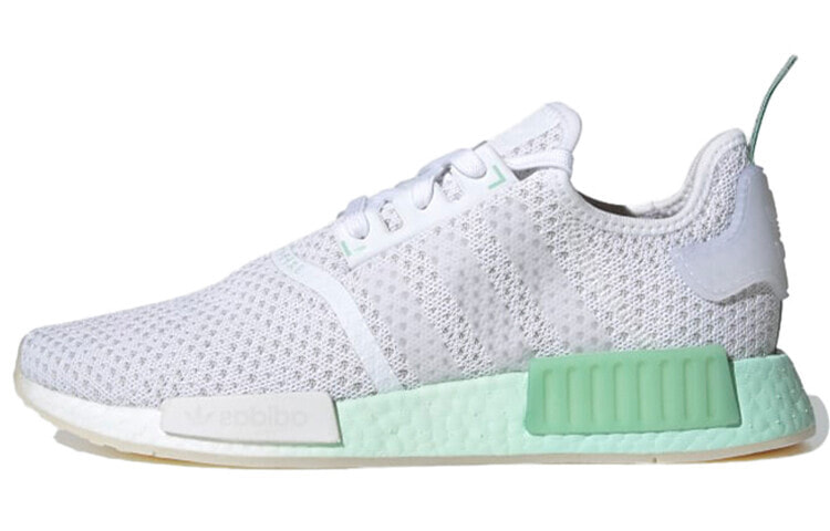 adidas originals NMD_R1 低帮 运动休闲鞋 男女同款 白绿 / Кроссовки Adidas originals NMD_R1 FV1737