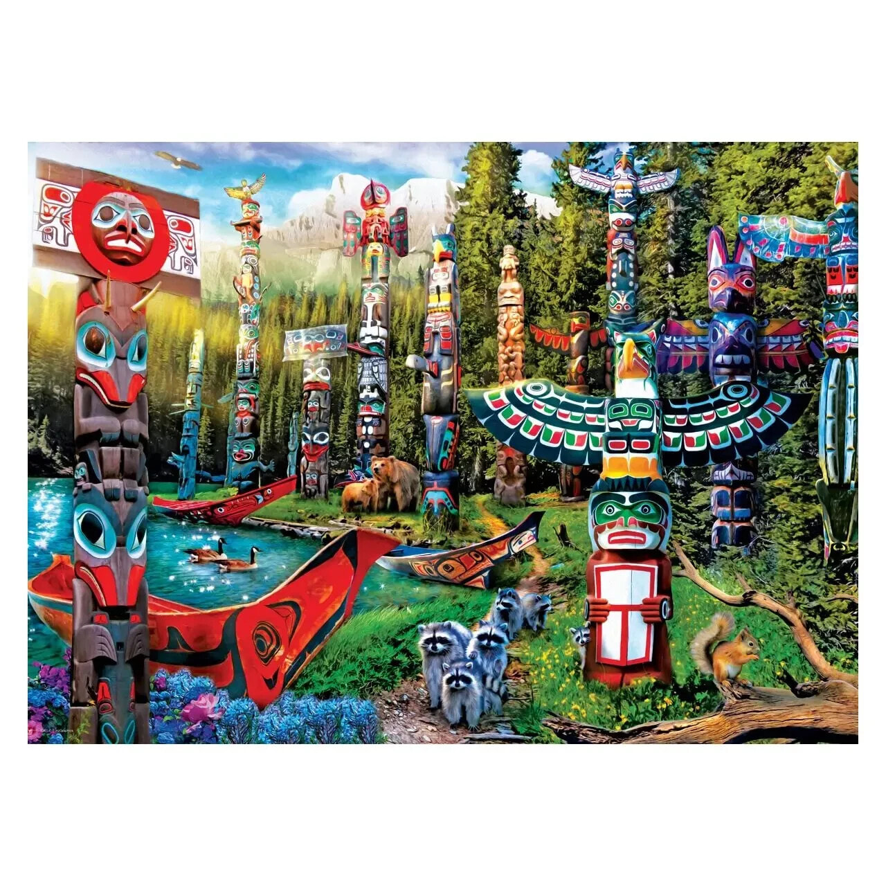 Puzzle Totem Dreams XXL