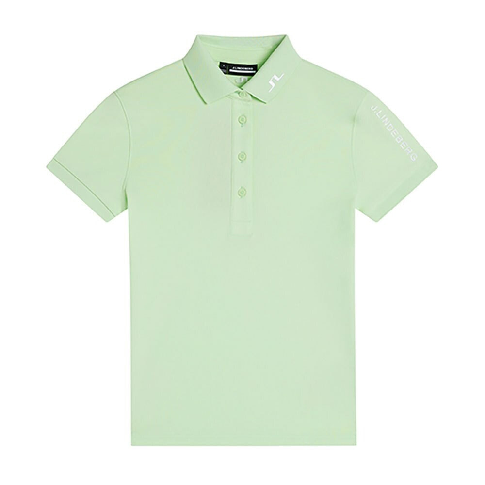 J.LINDEBERG Tour Tech Woman Short Sleeve Polo