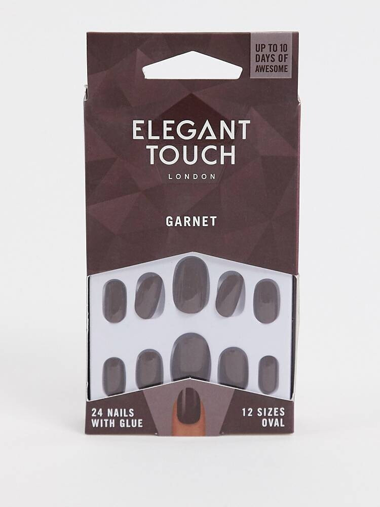 Elegant Touch – Garnet – Kunstnägel