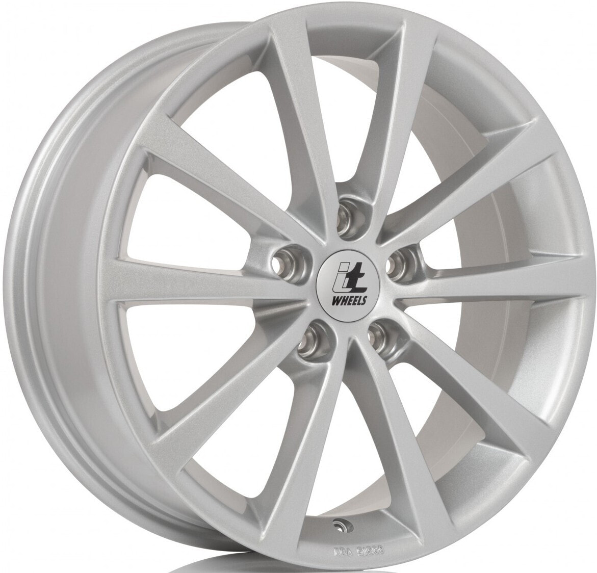 Колесный диск литой itWheels Alice gloss silver 7x17 ET40 - LK5/114.3 ML74.1