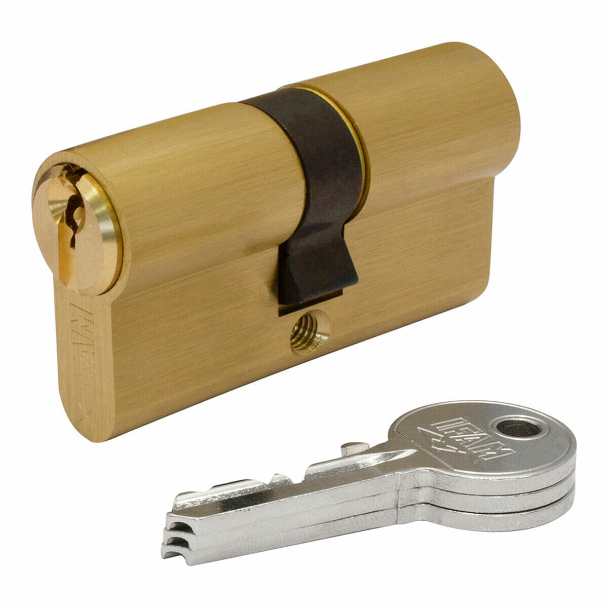 Cylinder IFAM F5S4040L Golden Brass Long camlock (80 mm)