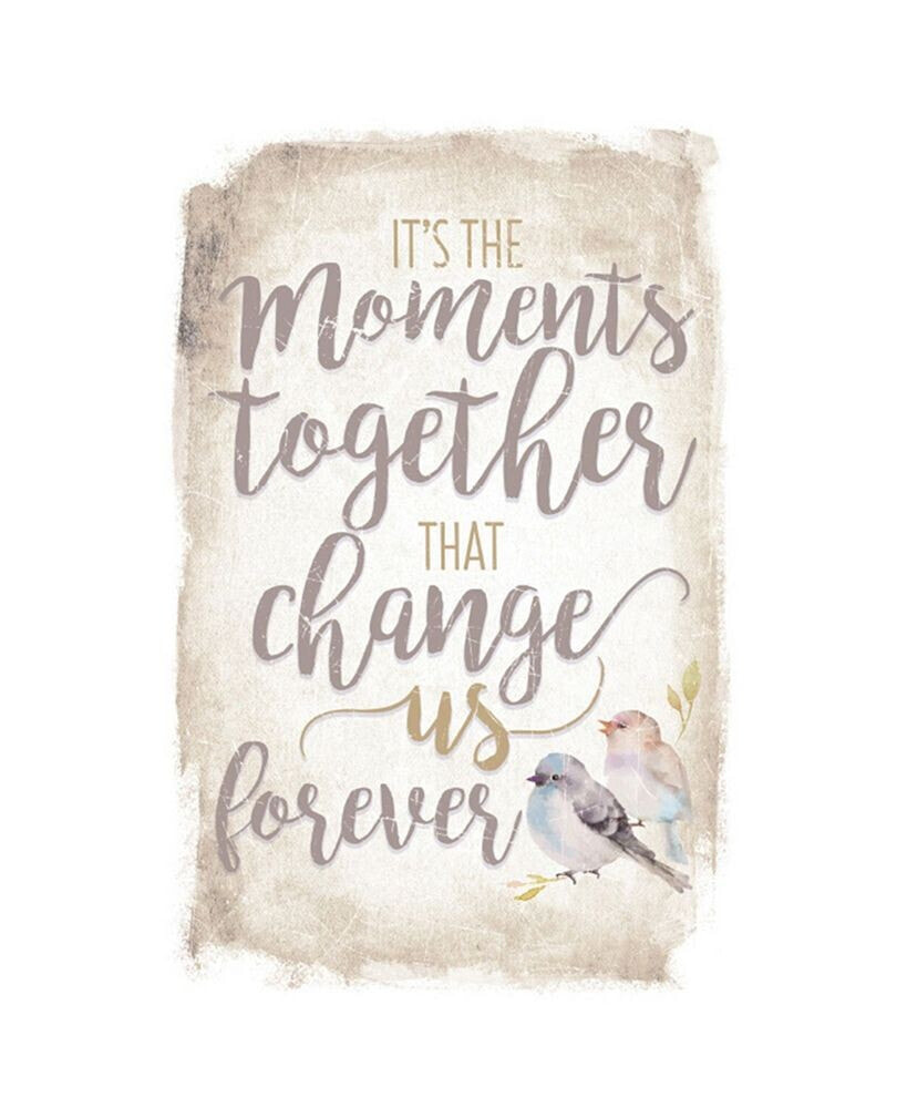 Dexsa it's the Moments Together New Horizon Wood Plaque with Easel, 6