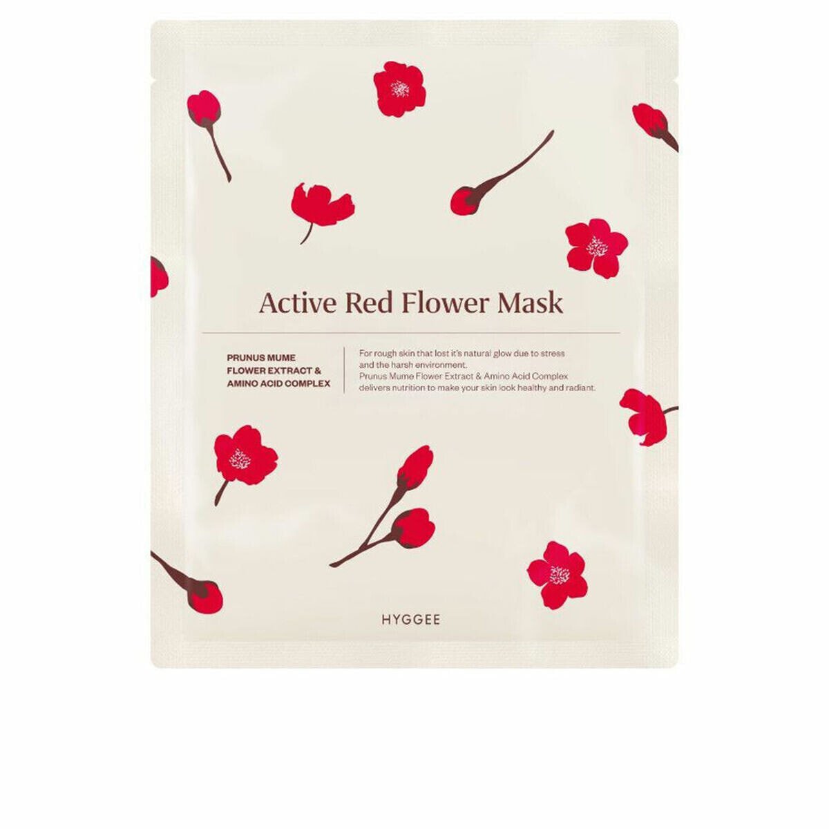 Facial Mask HYGGEE Active Red 35 ml