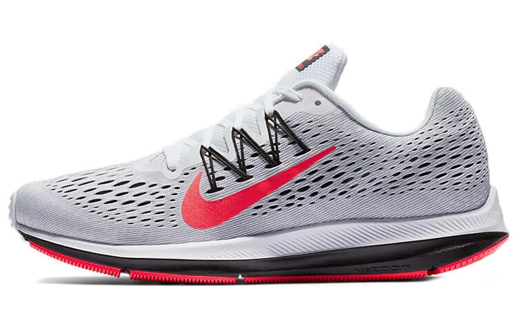 Nike Zoom Winflo 5 耐磨 低帮 跑步鞋 男款 白灰 / Кроссовки Nike Zoom Winflo 5 AA7406-101