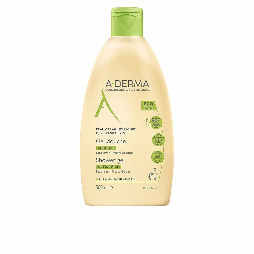 A-Derma Ultra Rich Shower Gel Питательный и восстанавливающий гель для душа для сухой и хрупкой кожи  500 мл