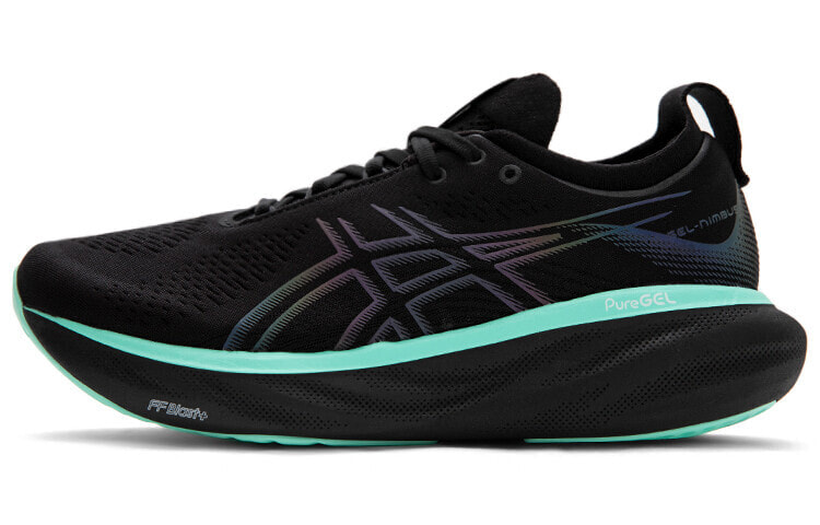 Asics GEL-Nimbus 25 Lite-Show 耐磨 低帮 跑步鞋 男款 黑色 / Кроссовки Asics GEL-Nimbus 25 Lite-Show 1011B726-001