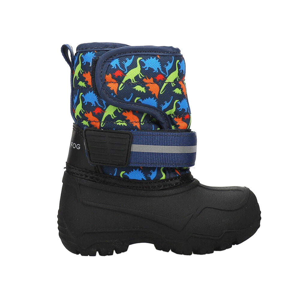 London Fog Dex Graphic Snow Toddler Boys Blue, Multi Casual Boots CL30612T-DZ
