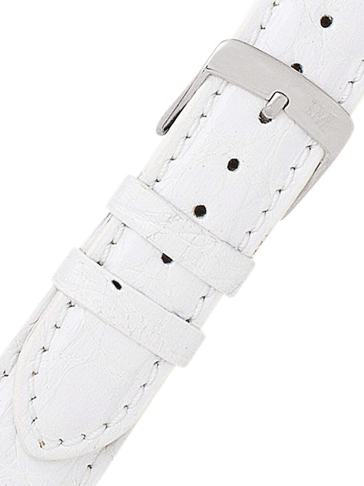 Ремешок или браслет для часов Morellato A01U0518339017CR18 White alligator Watch Strap 18mm