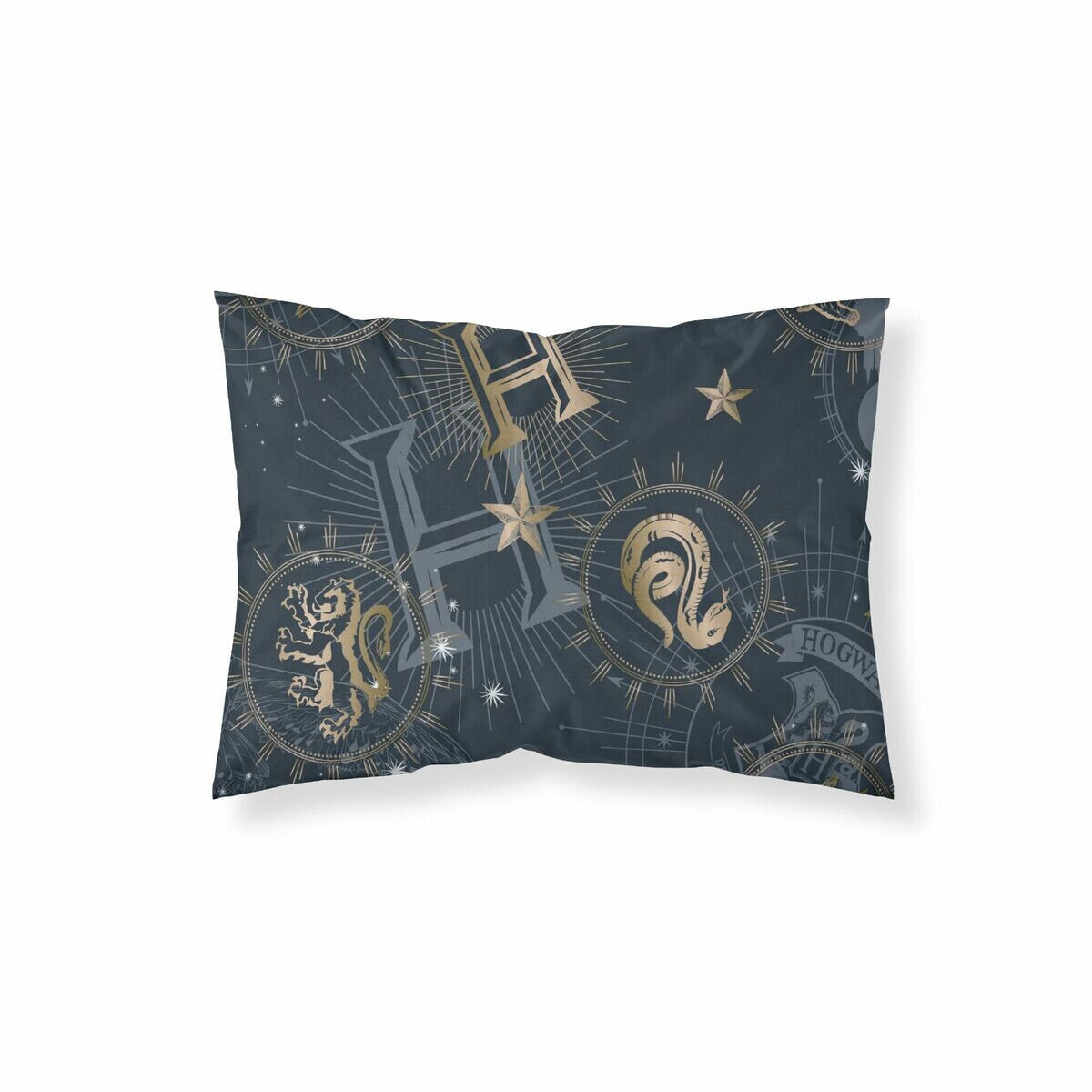 Pillowcase Harry Potter Gold Multicolour 50x80cm