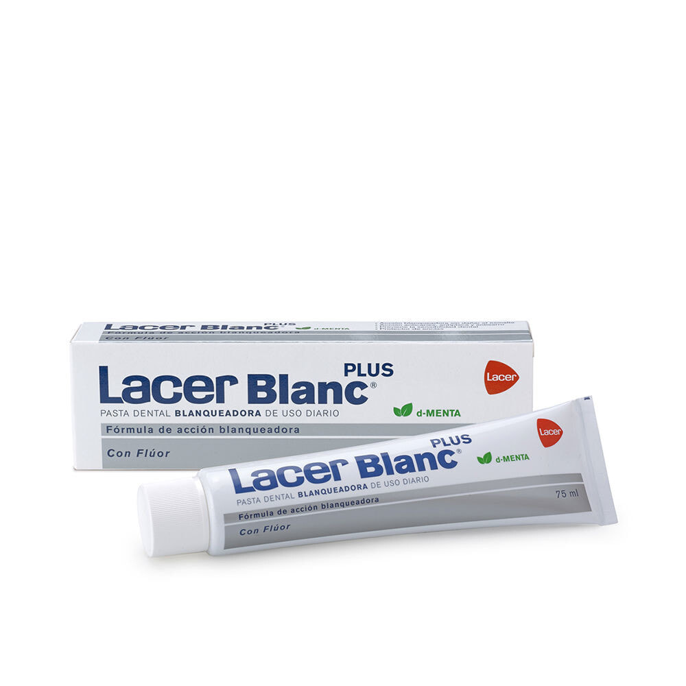 Lacer Blanc Plus Mint Whitening Toothpaste  Отбеливающая зубная паста с фтором и мятой  75 мл