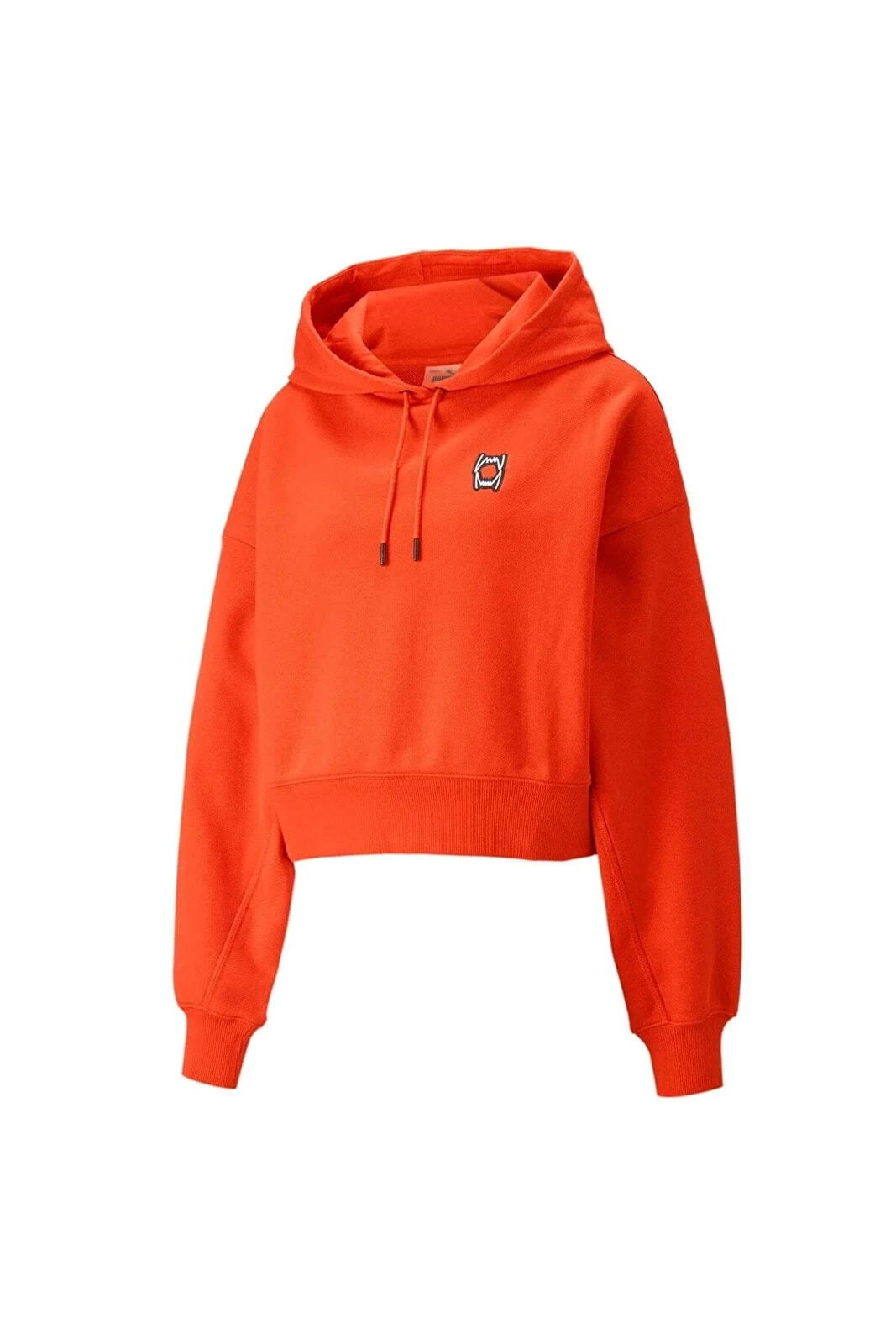 Pıvot Kısa Kesim Kadın Kapüşonlu Sweatshirt