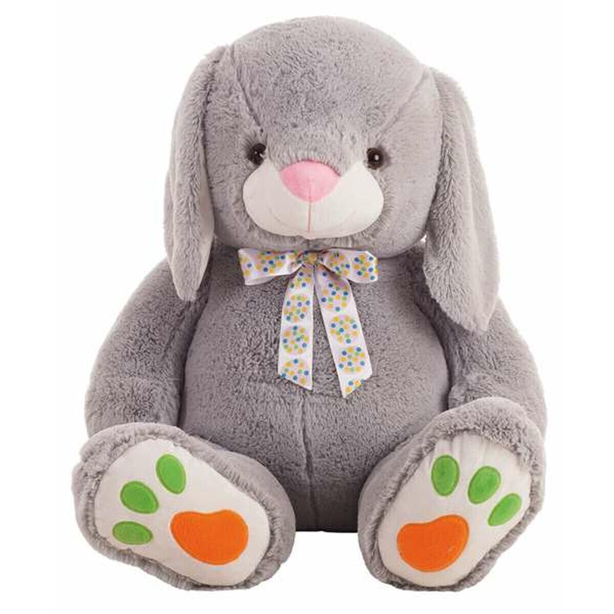 Fluffy toy Dido Rabbit Grey 90 cm
