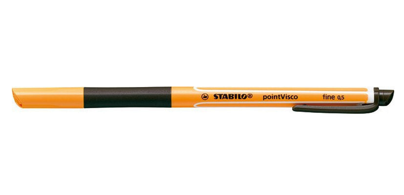 STABILO pointVisco Гелевая ручка с колпачком Fine Черный 1 шт 1099/46