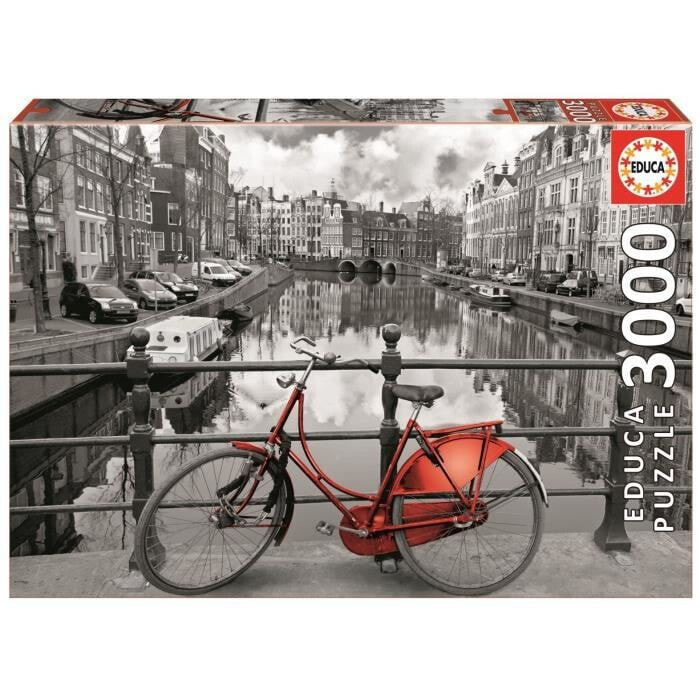 Пазл Educa, с изображением Амстердам 3000 деталей